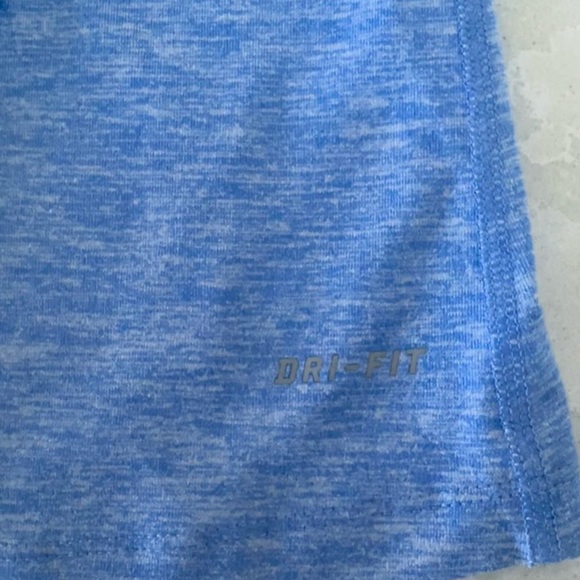 Nike Dry-Fit Quarter Zip Jacket heather blue size Small - Picture 6 of 7